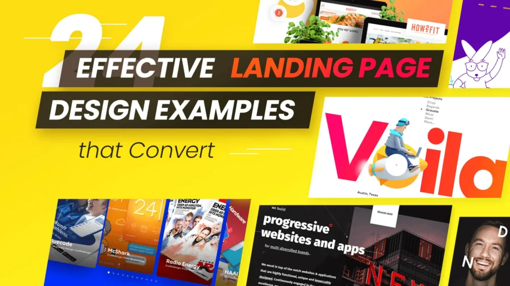 landing page design