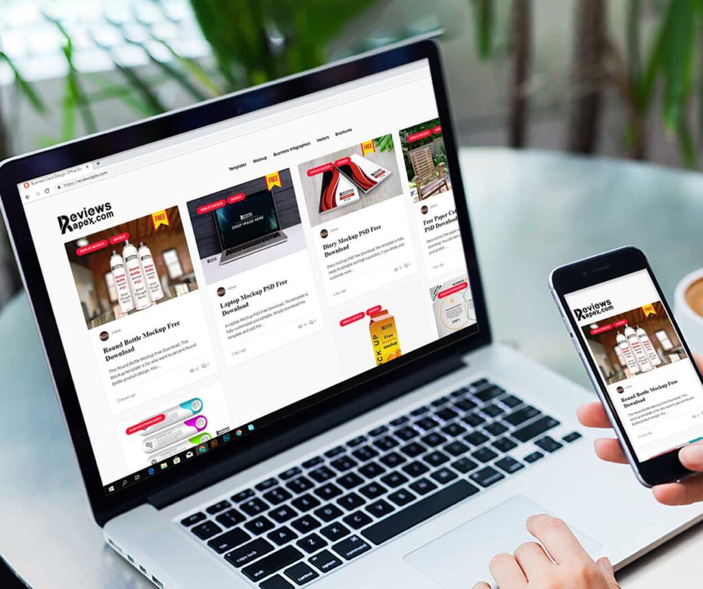 Professional website design services by Kridha Digital Hub